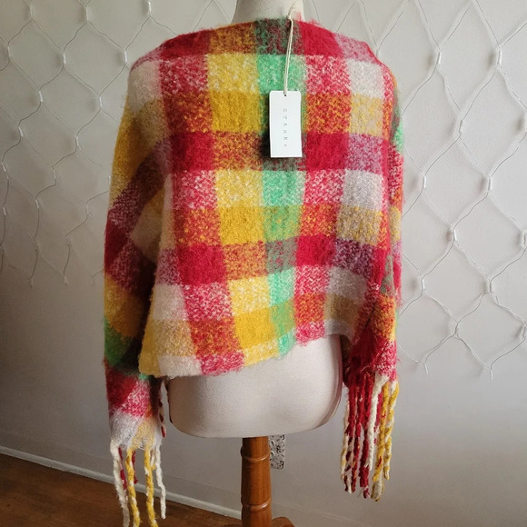 Stark x Poncho / Colorful / Vibrant / Fits Medium - Large - Picture 7 of 7